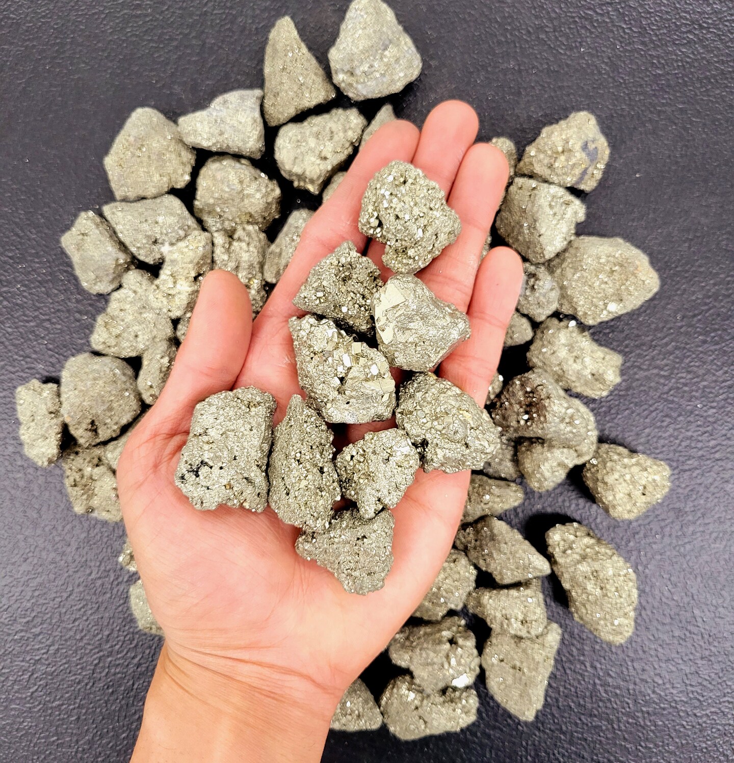 Pyrite Crystals Medium Size - Rough Stones Bulk