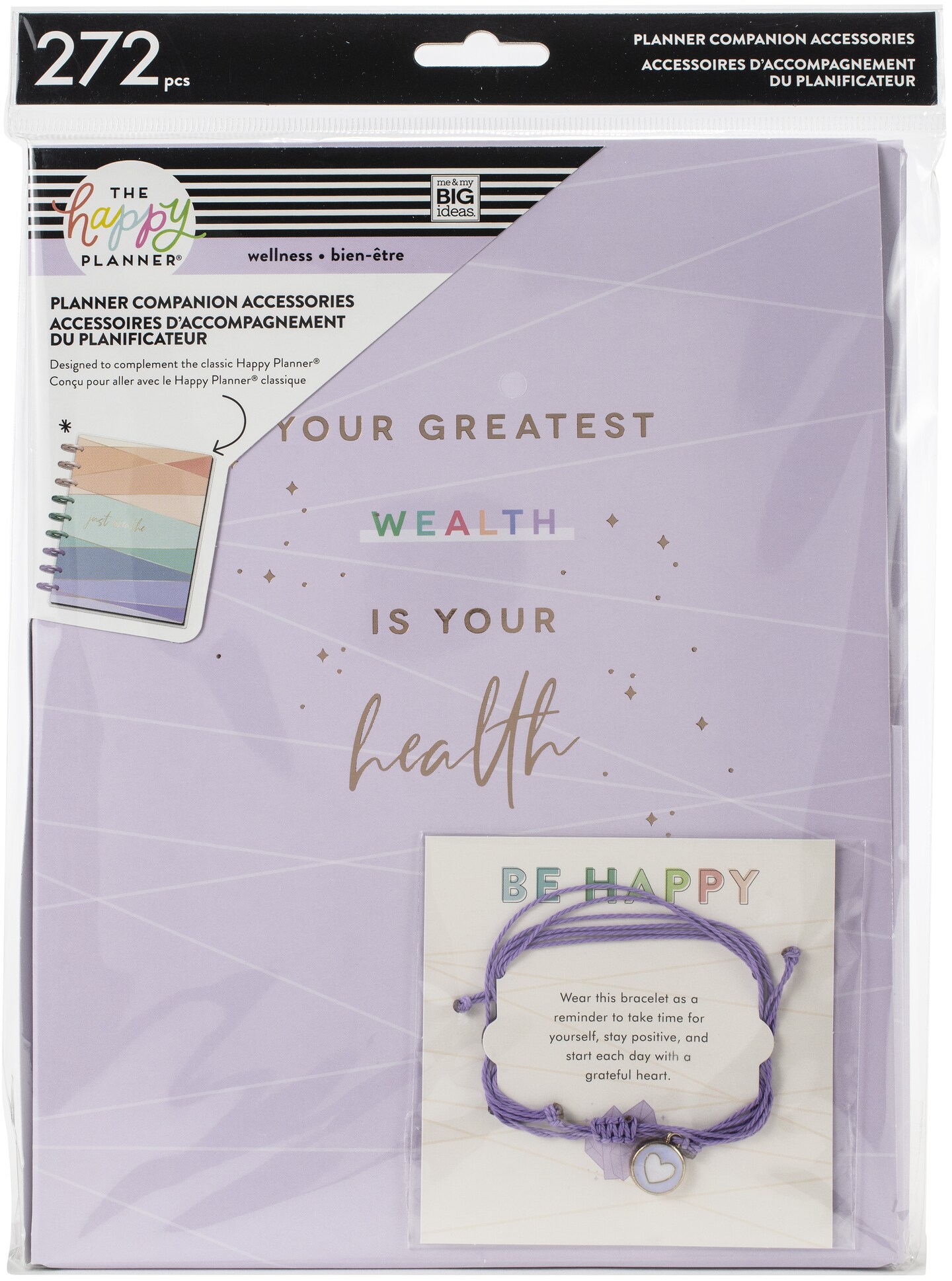 Happy Planner Classic Planner Companion AccessoriesWellness, 272/Pkg Michaels