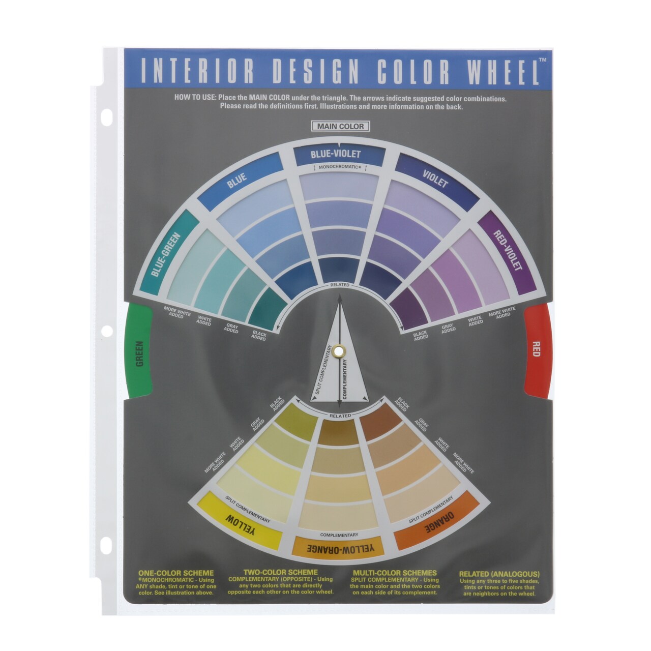 Color Wheel Co Interior Design Color Wheel | Michaels