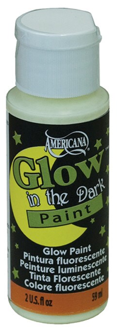 DecoArt Americana Acrylic Paint - Glow in the Dark, 4 oz