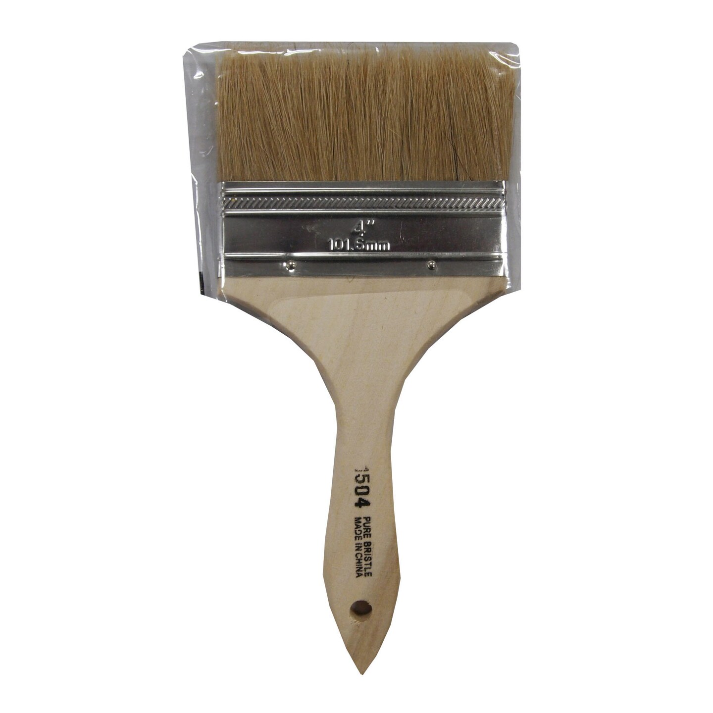 Varnish Brush 4 White China Bristle