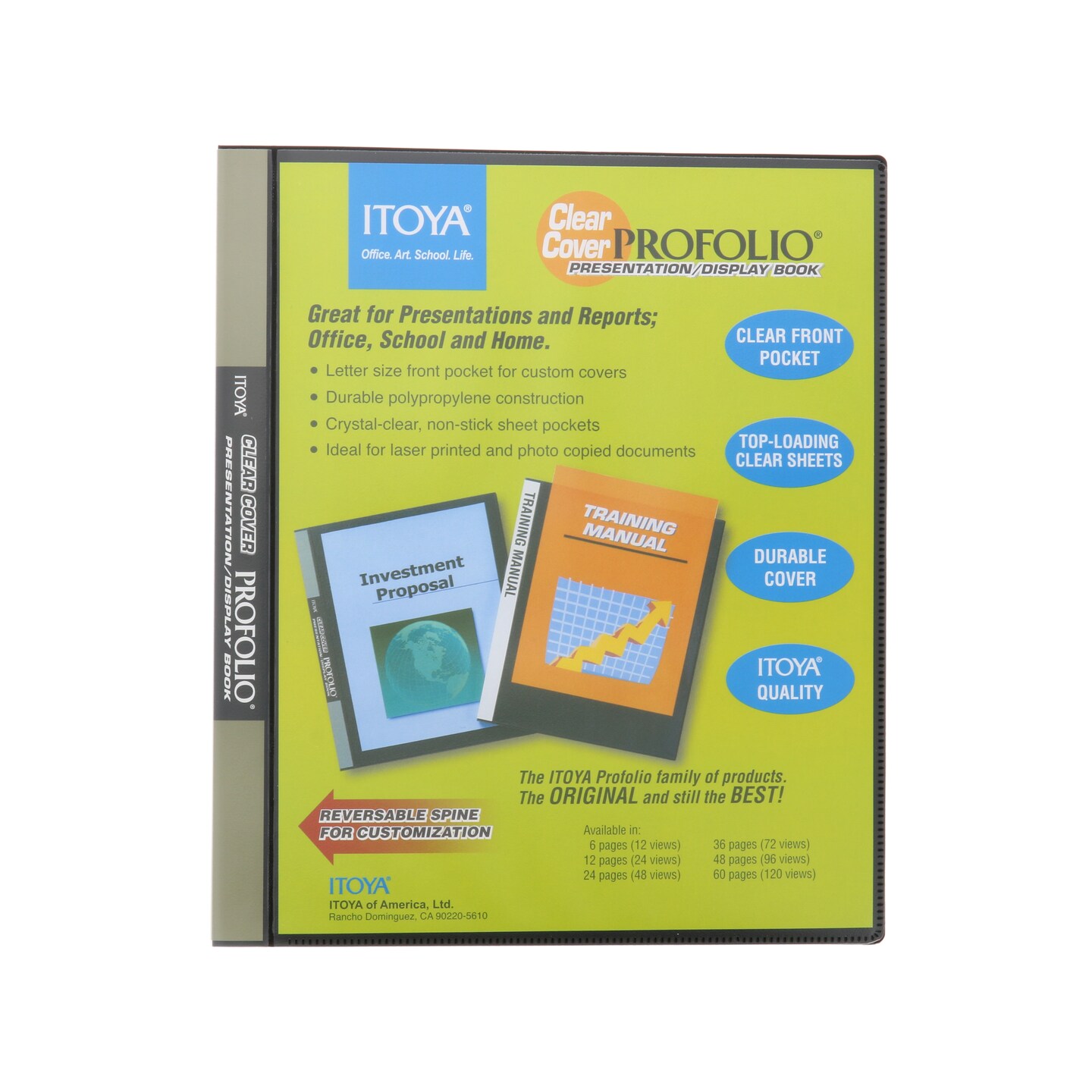 Itoya Clear Cover Profolio, 24 Pages Michaels