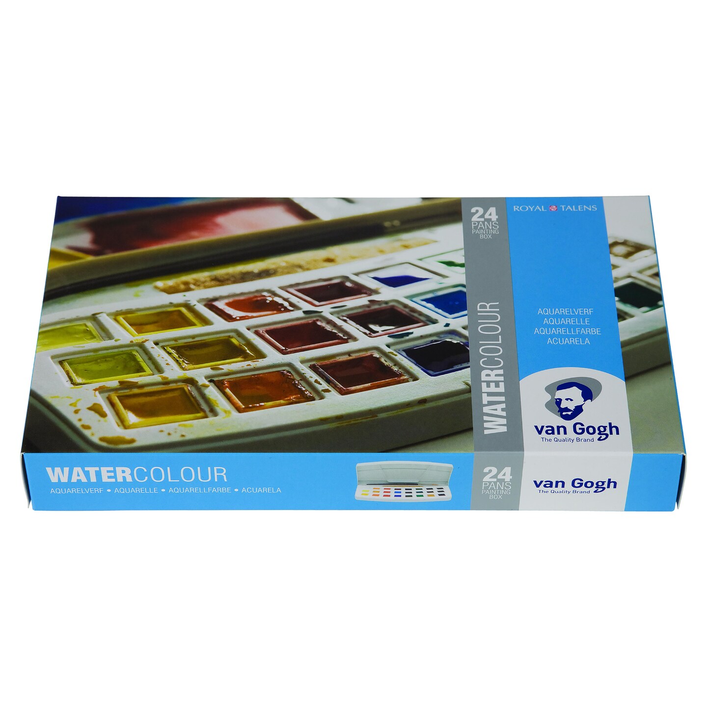 Van Gogh Watercolor Pan Set, 24-Colors, General Selection