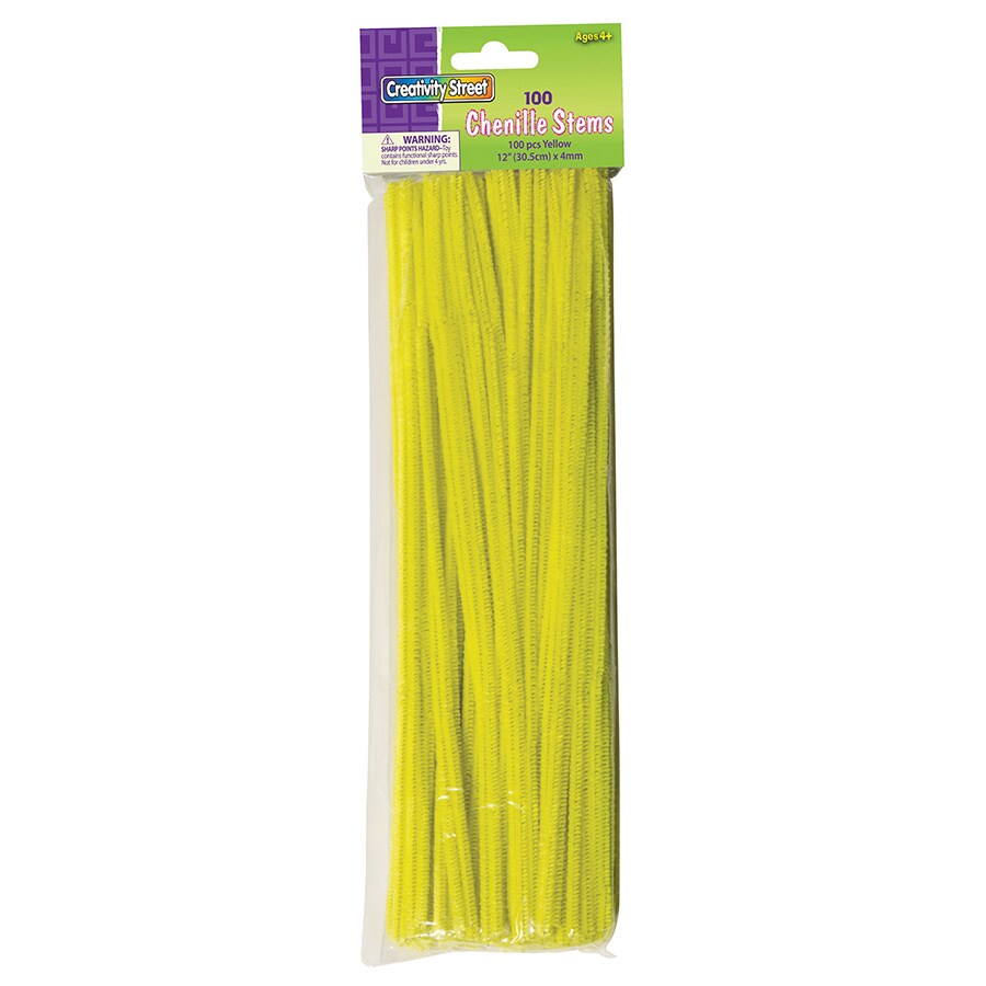Creativity Street Chenille Stems Regular Yellow 100/Pkg. Michaels