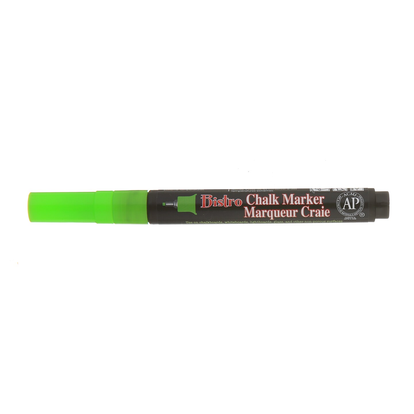Uchida Bistro Chalk Marker, Extra-Fine, Fluorescent Green