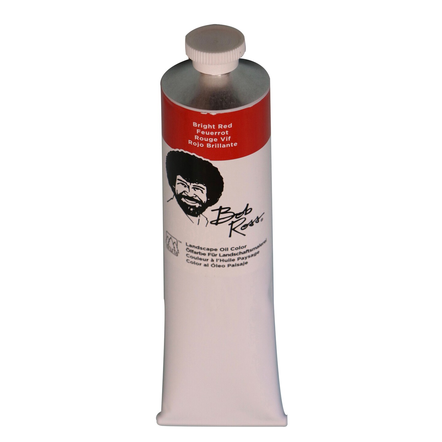 Bob Ross Oil Paint, 200ml Tube, Bright Red