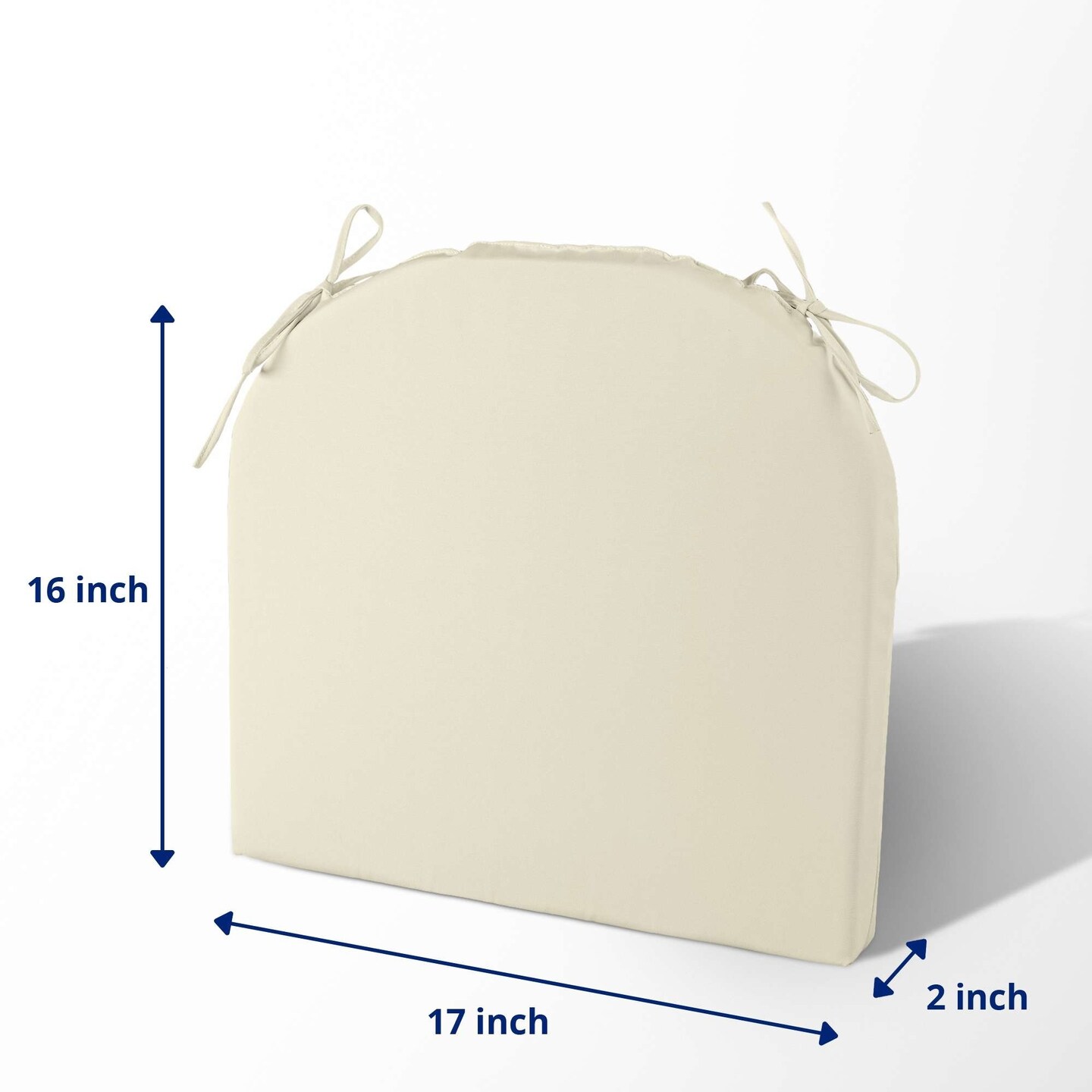 4 Pack Waterproof Ourdoor Seat Cushions High Density Foam Chair Pads With