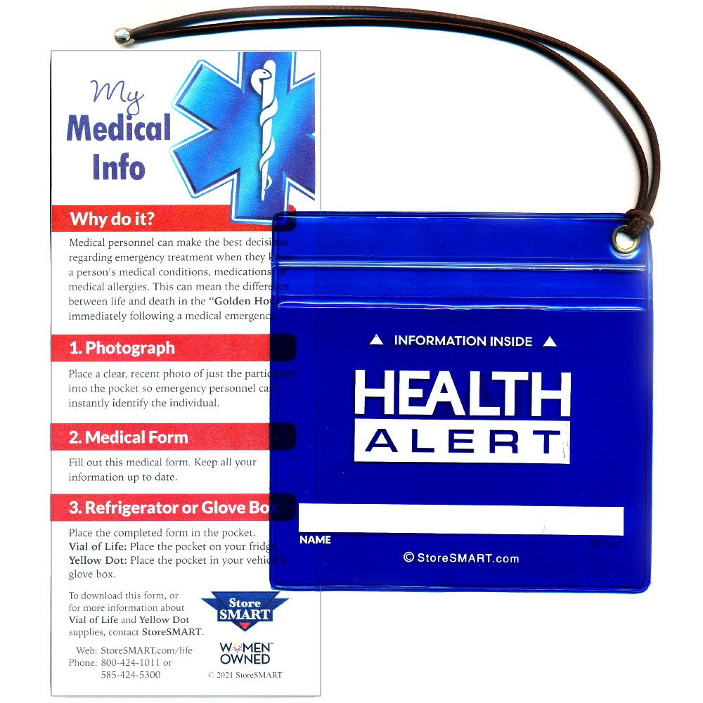 Vial of Life: Health Alert - Personal Variety Pack
