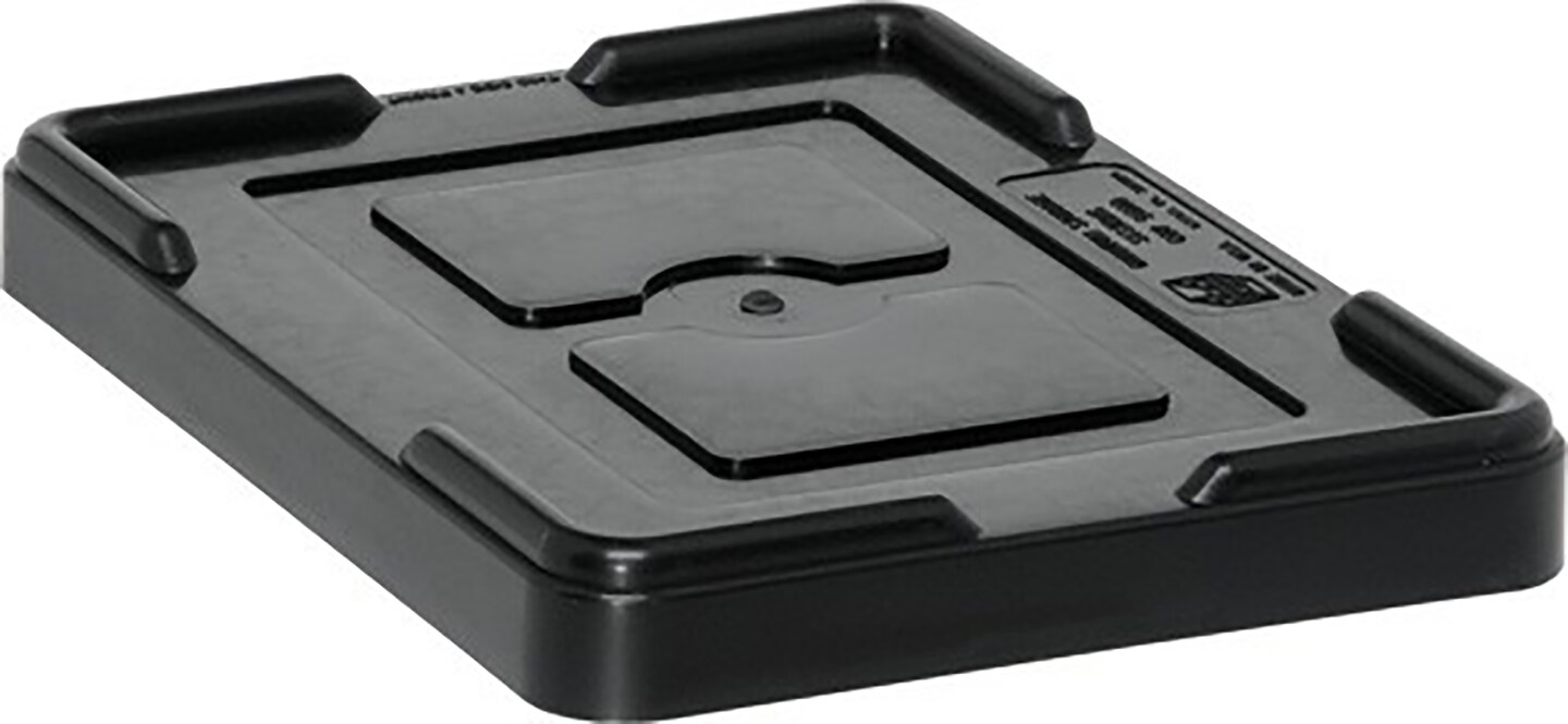 Quantum Storage Systems COV91000 Snap on Cover for Conductive Dividable Grid Container - Black