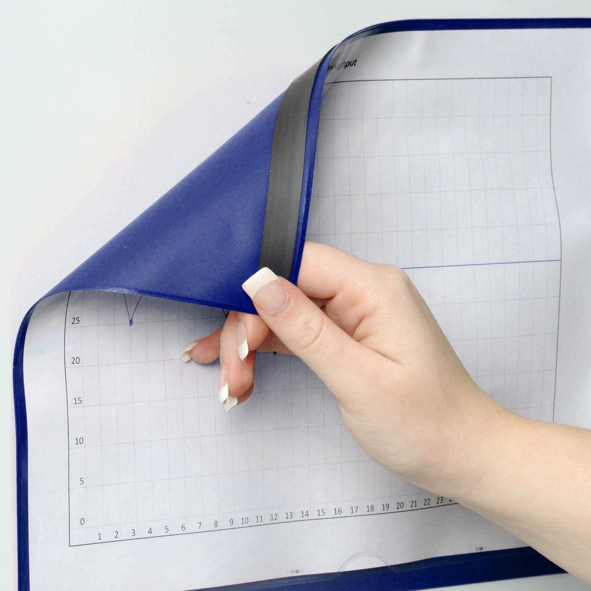 Magnetic Closure Pocket - Magnetic-Back - 8 1/2" x 11" - 16 Piece Variety Pack - Bright Colors