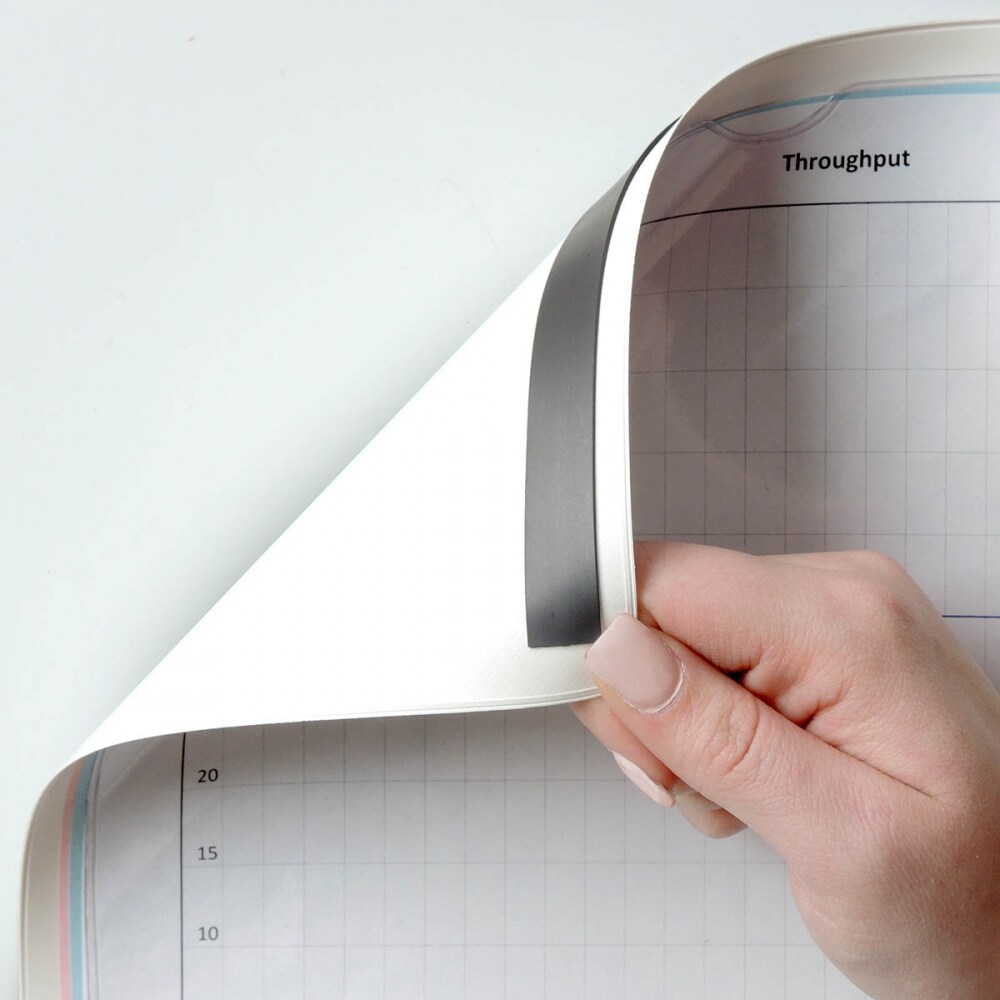 Magnetic Closure Pocket - Magnetic-Back - 8 1/2" x 11" - 16 Piece Variety Pack - Basic Colors