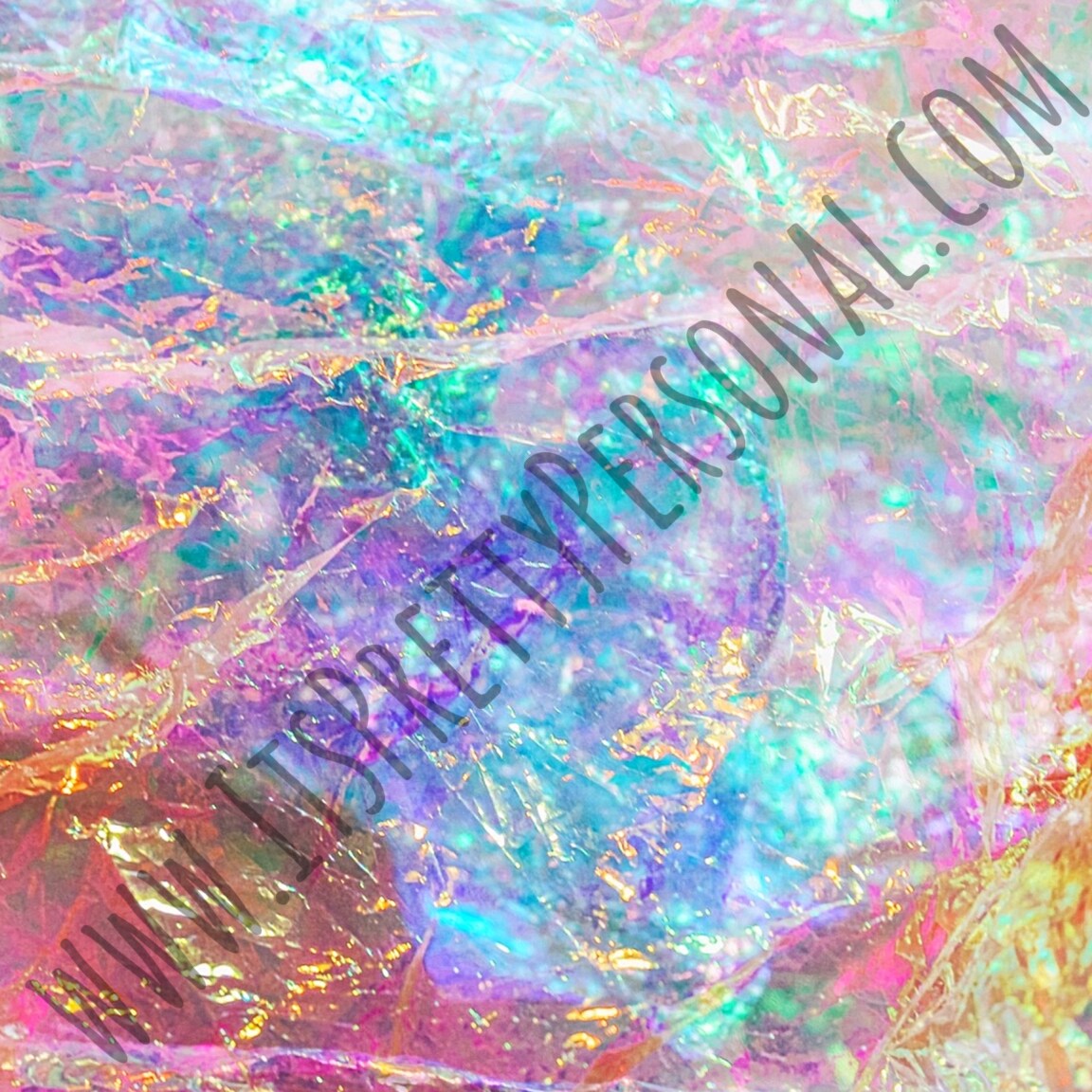 #259 CLEAR -Vibrant Opal 12x12 Pattern Vinyl