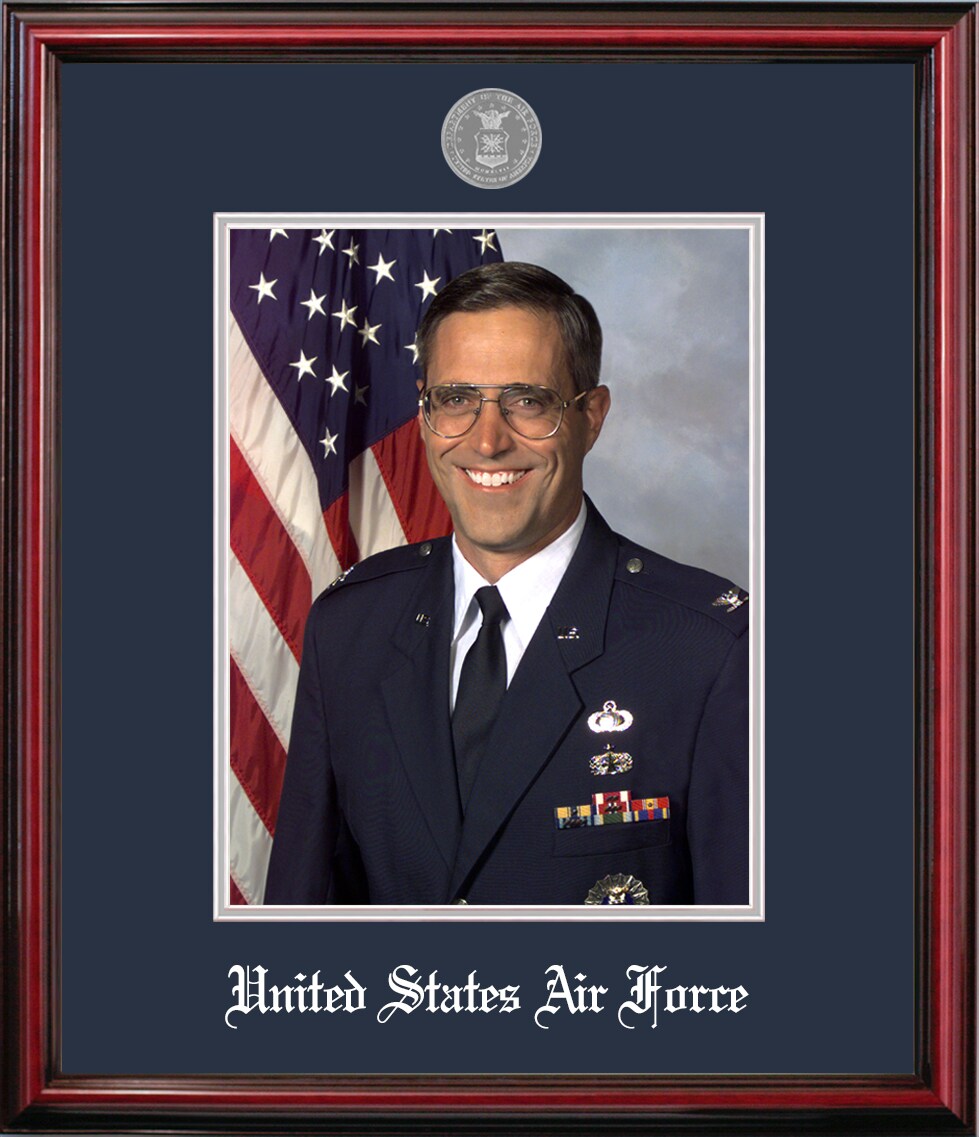Patriot Frames Air Force 8x10 Portrait Petite Frame with Silver