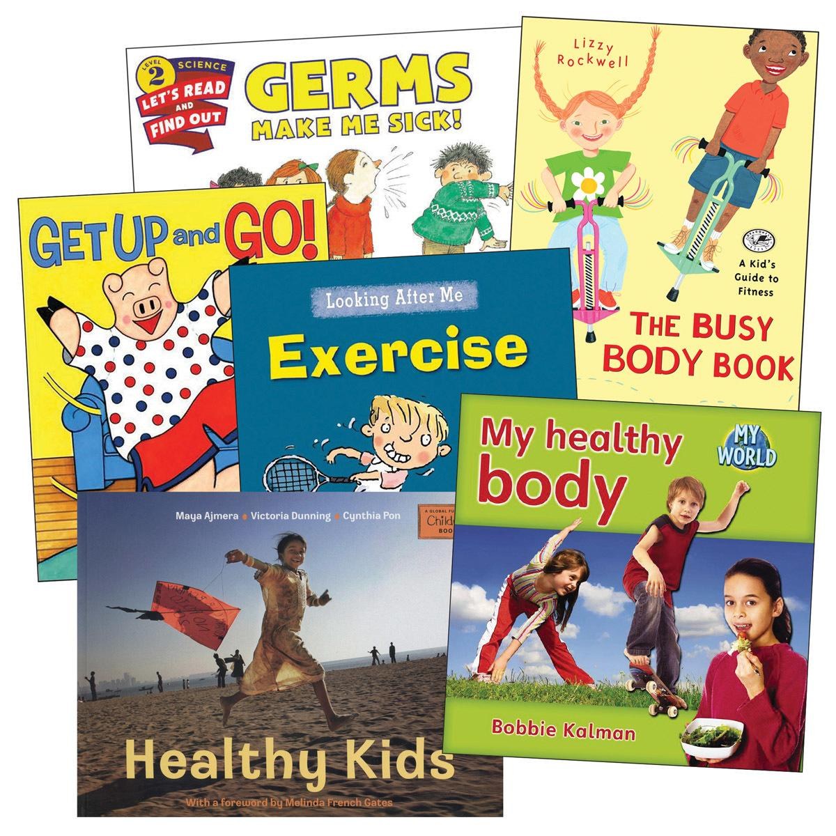 Kaplan Early Learning Company Keeping Our Body Healthy Books - Set of 6