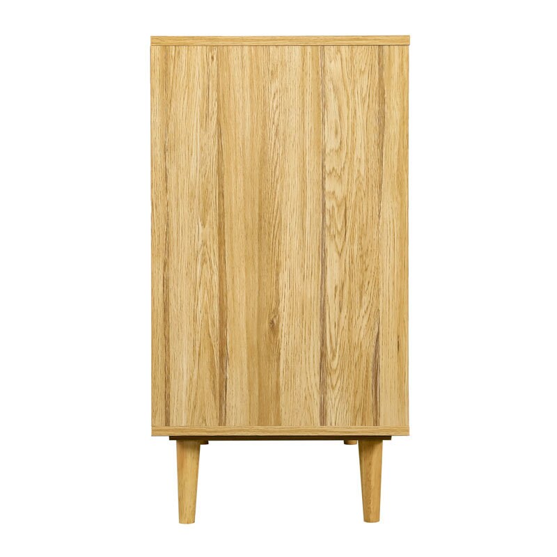Chic Rattan Storage Cabinet - 50.0 | Stylish Organization