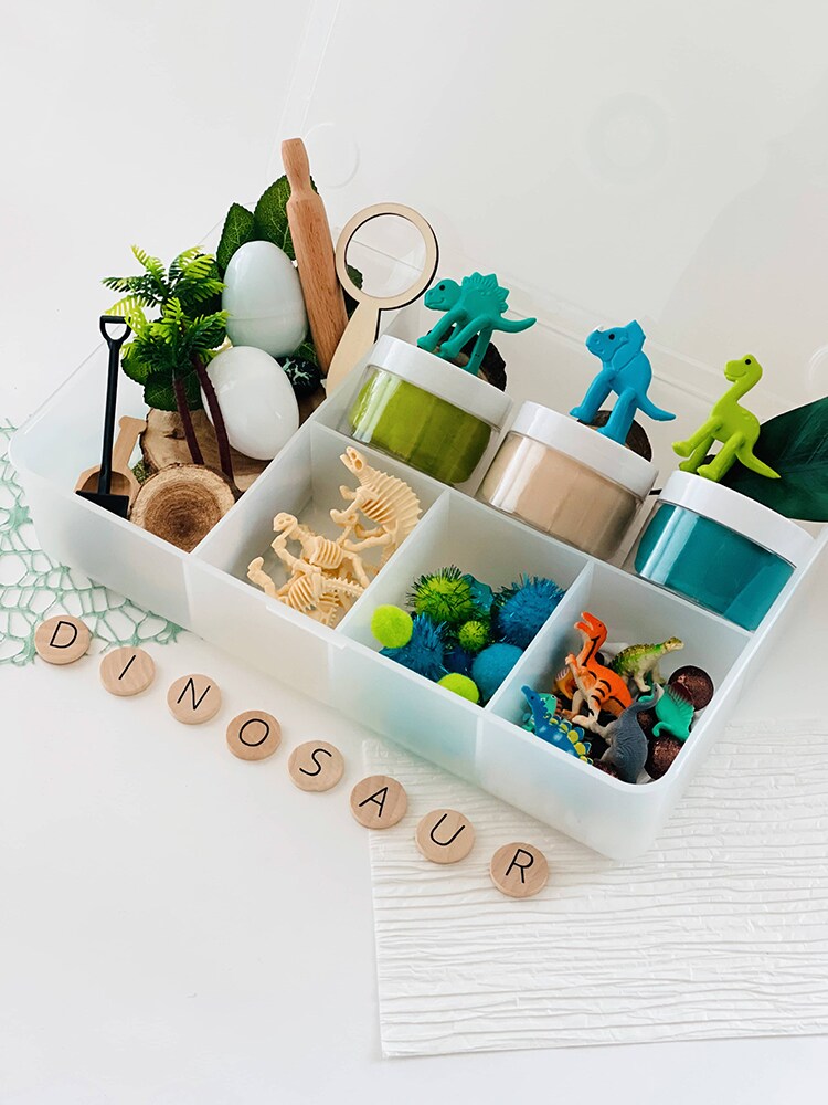 114-pc Dinosaur Play Dough Kit (DELUXE), Play Dough Kits, Sensory Kits ...