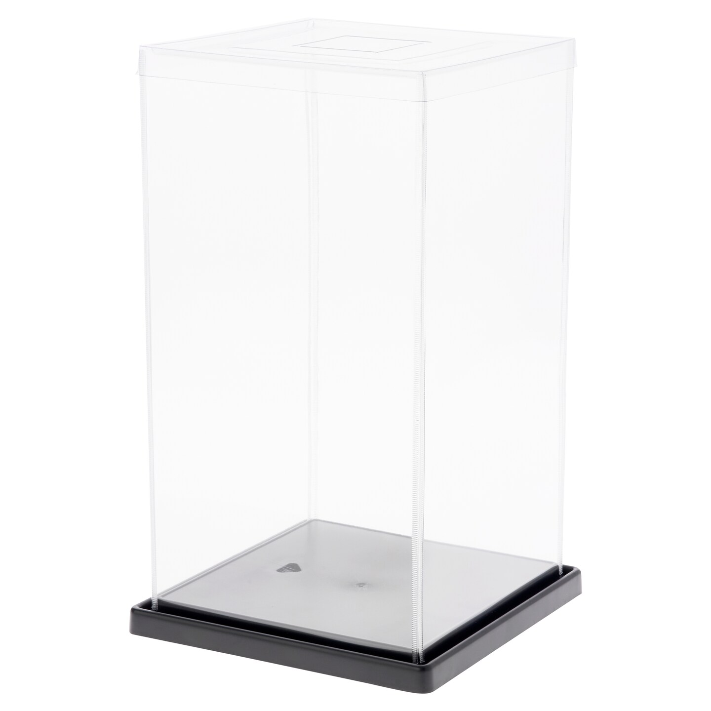 ExpoCase Plastic Doll Display Case 6.5" W x 6.5" D x 12.125" H