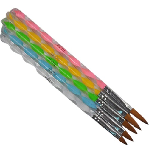 Kitcheniva 5 Pcs New Acrylic Brush Pen Tool Nail Art