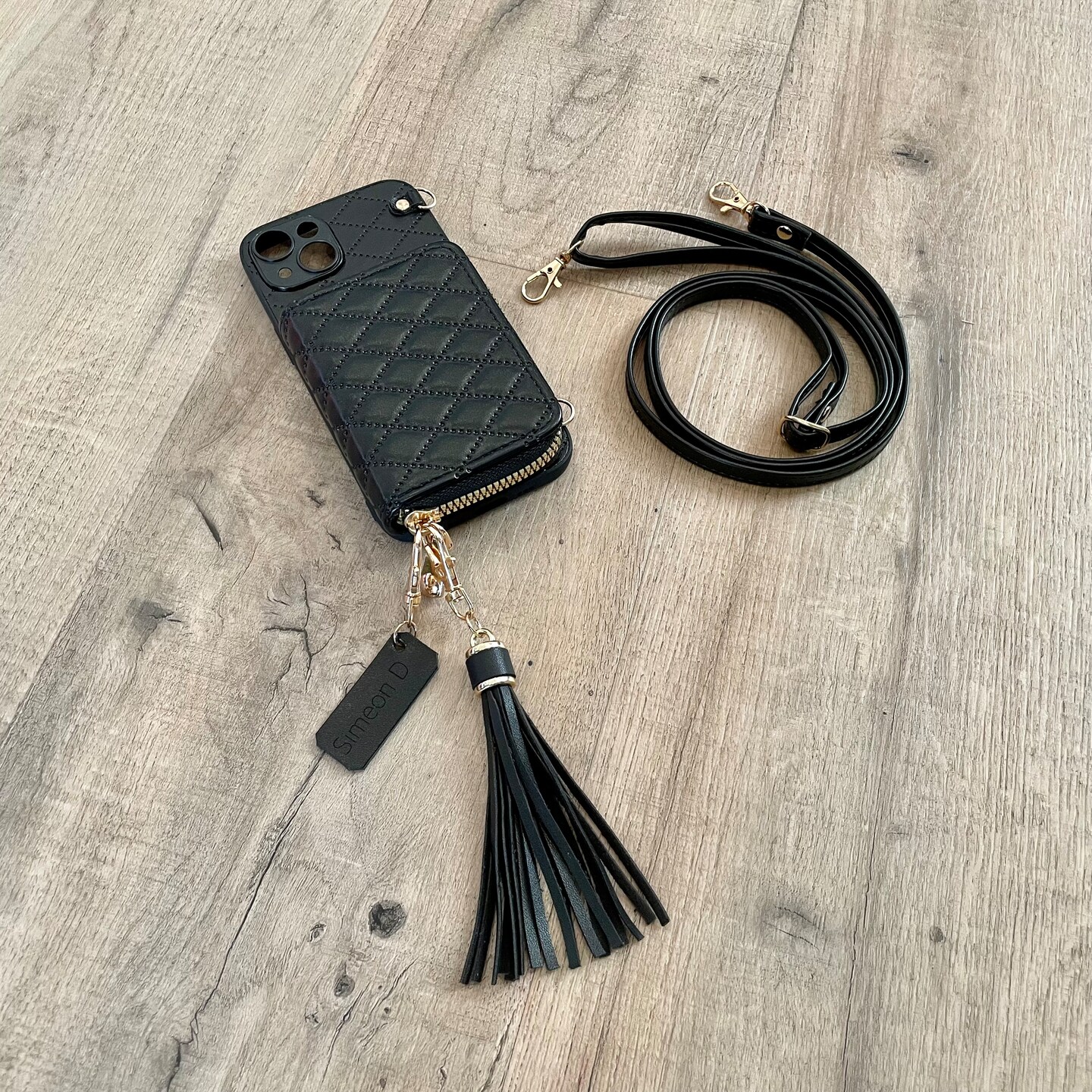 iPhoneアクセサリー SUTI iPhone 15ProMax Nano Leather BLACK SUTI iPhone 15ProMax Nano Leather BLACK iPhoneアクセサリー