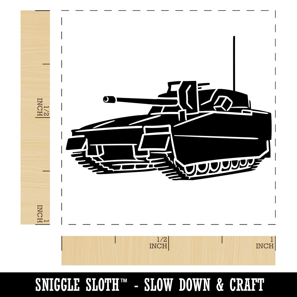 Military Army Tank Self-Inking Rubber Stamp Ink Stamper | Michaels