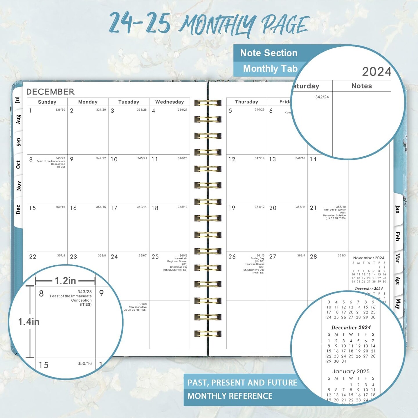 Hard Cover Twin-Wire Binding Planner