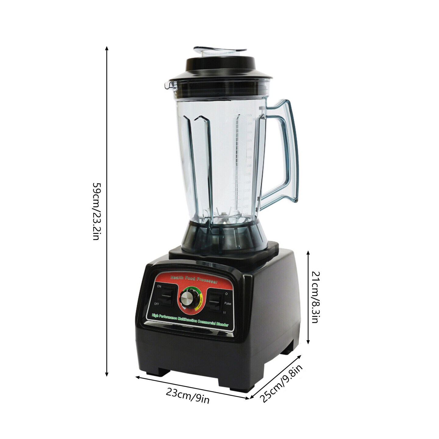Kitcheniva 2800W Heavy Duty Blender Commercial Grade Mixer