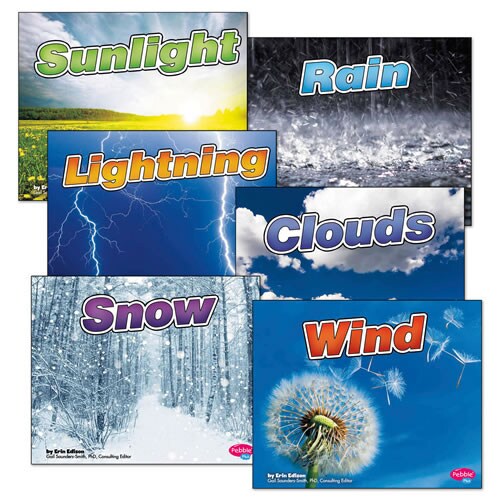 Capstone Press Weather Basics Books - Set of 6
