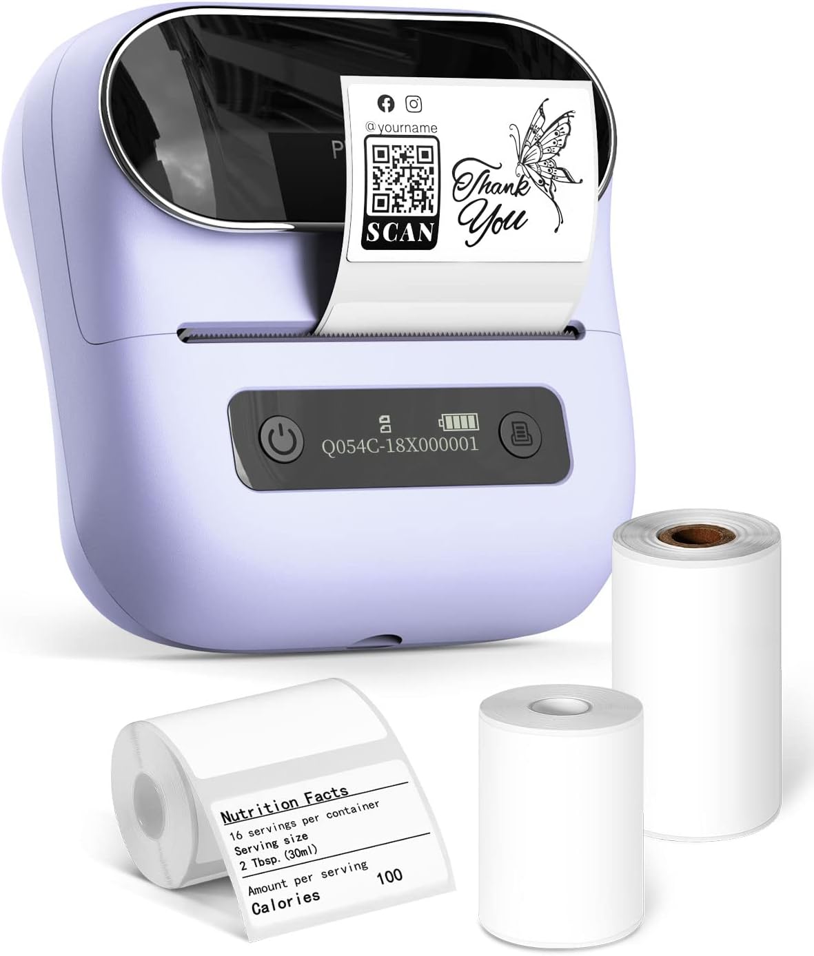 Phomemo&#xAE;- M220 Portable Label Maker For Small Business | 3&#x22; Barcode / Sticker Maker Machine