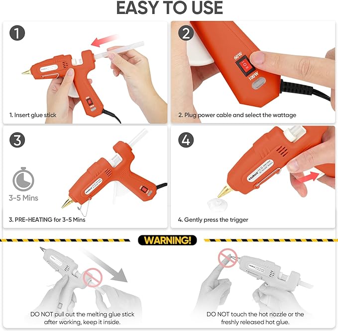 Sturdy Glue Gun with Glue Sticks