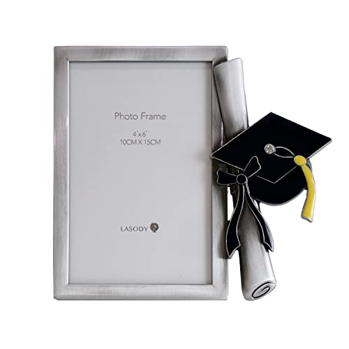 LASODY Graduation Picture Frame,Graduation Decorations 2024,Graduation Gifts,Graduation Cap Picture Frame