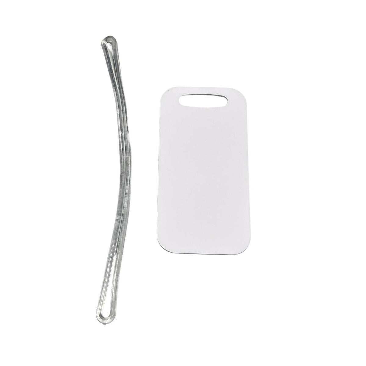 Sublimation Luggage Tag White ALUMINUM Michaels