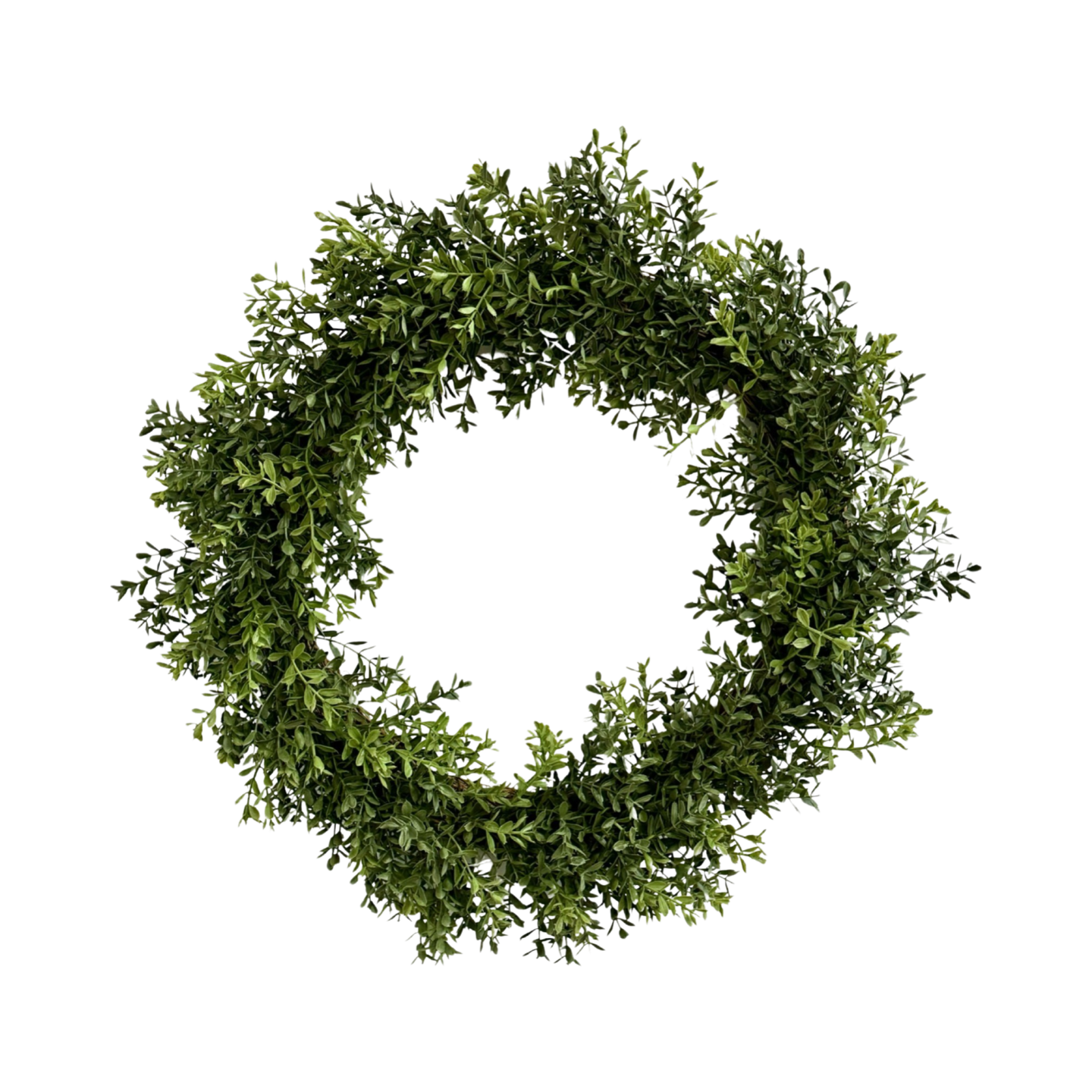 Faux Boxwood Wreath