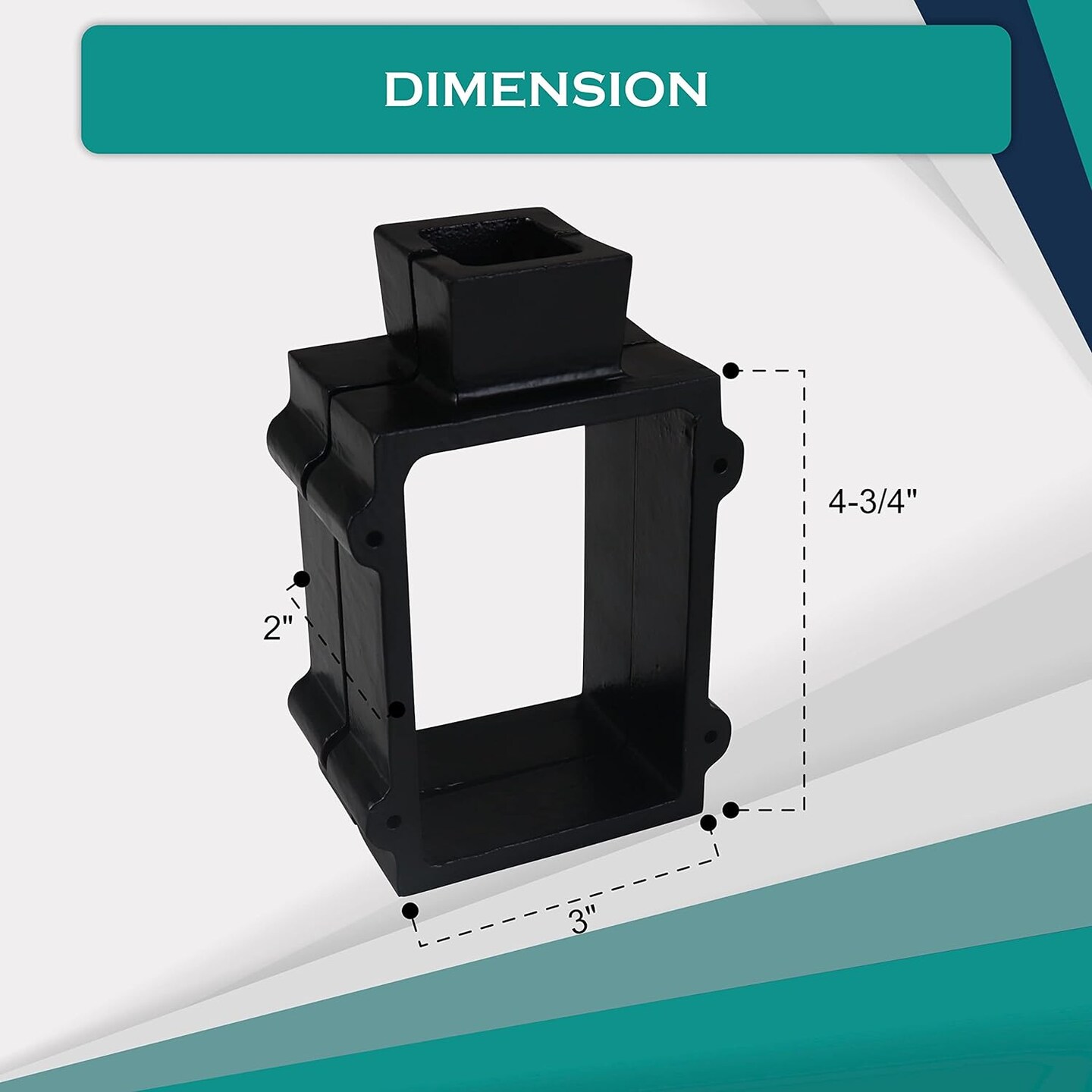 Cast Iron 2-Part Flask Mold Frame for Sand Casting Jewelry Metal Casting Making Toool