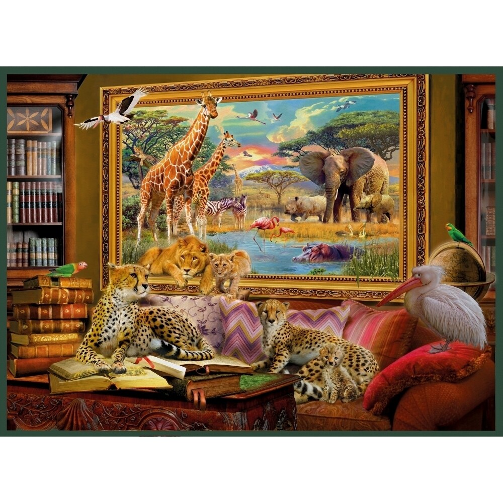 Savannah Coming To Life Poster Print By Jan Patrick