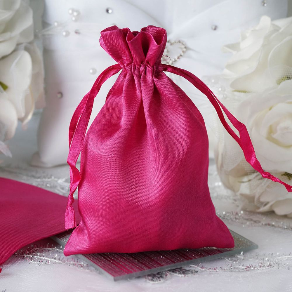 60 pcs 4x6 Satin Favor Drawstring Bags | Michaels