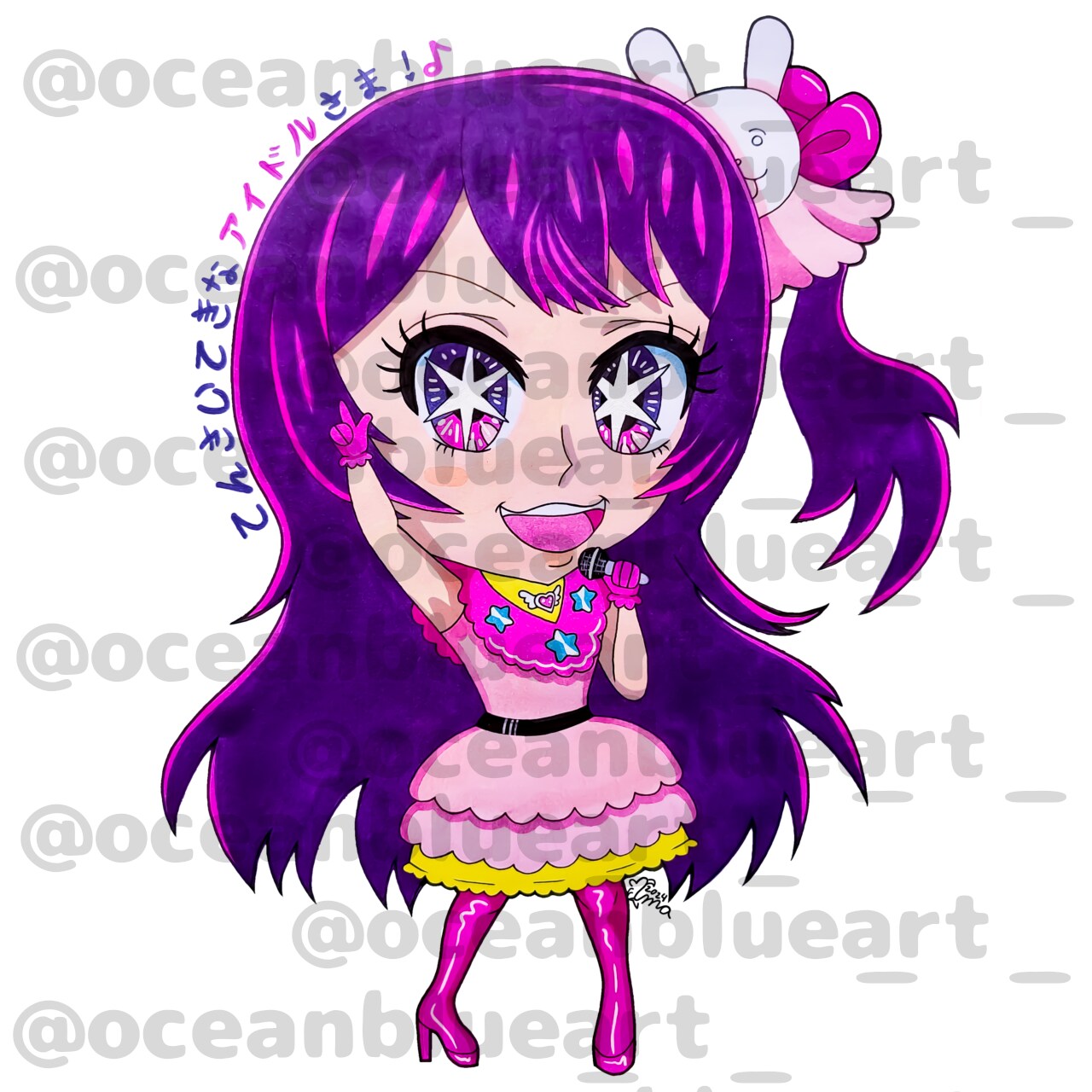 Original Chibi Illustrations by Oceanblue Art | MakerPlace by Michaels