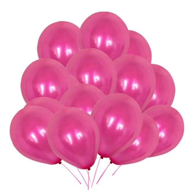 100 PCS Colorful Latex Balloon 10 Inch