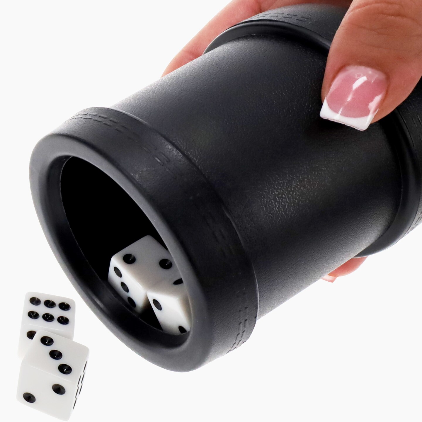 WE Games Liar&#x27;s Dice Set of 4 Plastic Cups