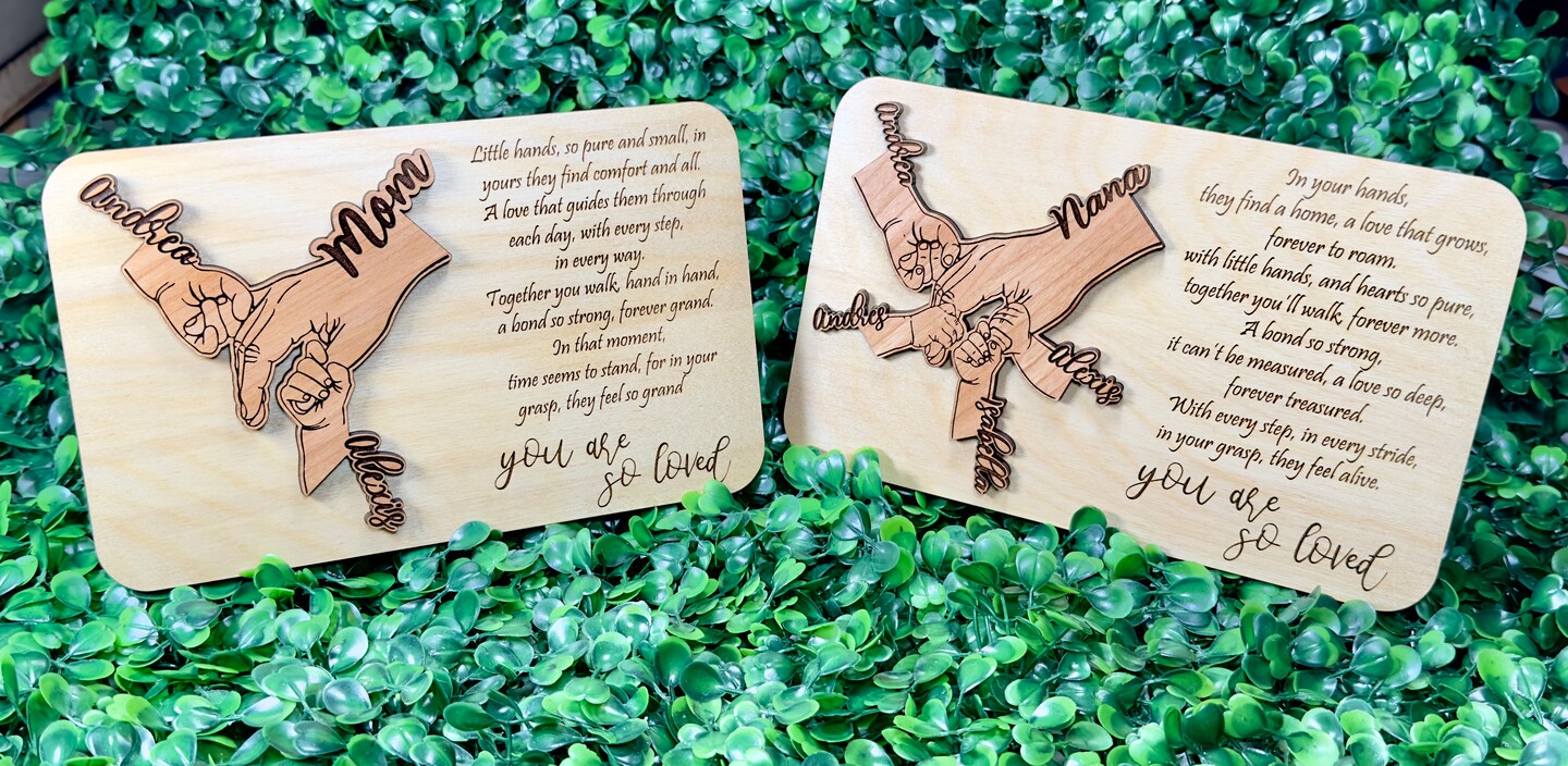 Mother's Day Personalized Plaque 