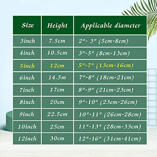 5" Clear Plastic Easels or Stand/Plate Holders to Display Pictures or Other Items at Weddings, Home Decoration, Birthdays, Tables (24 Pack)