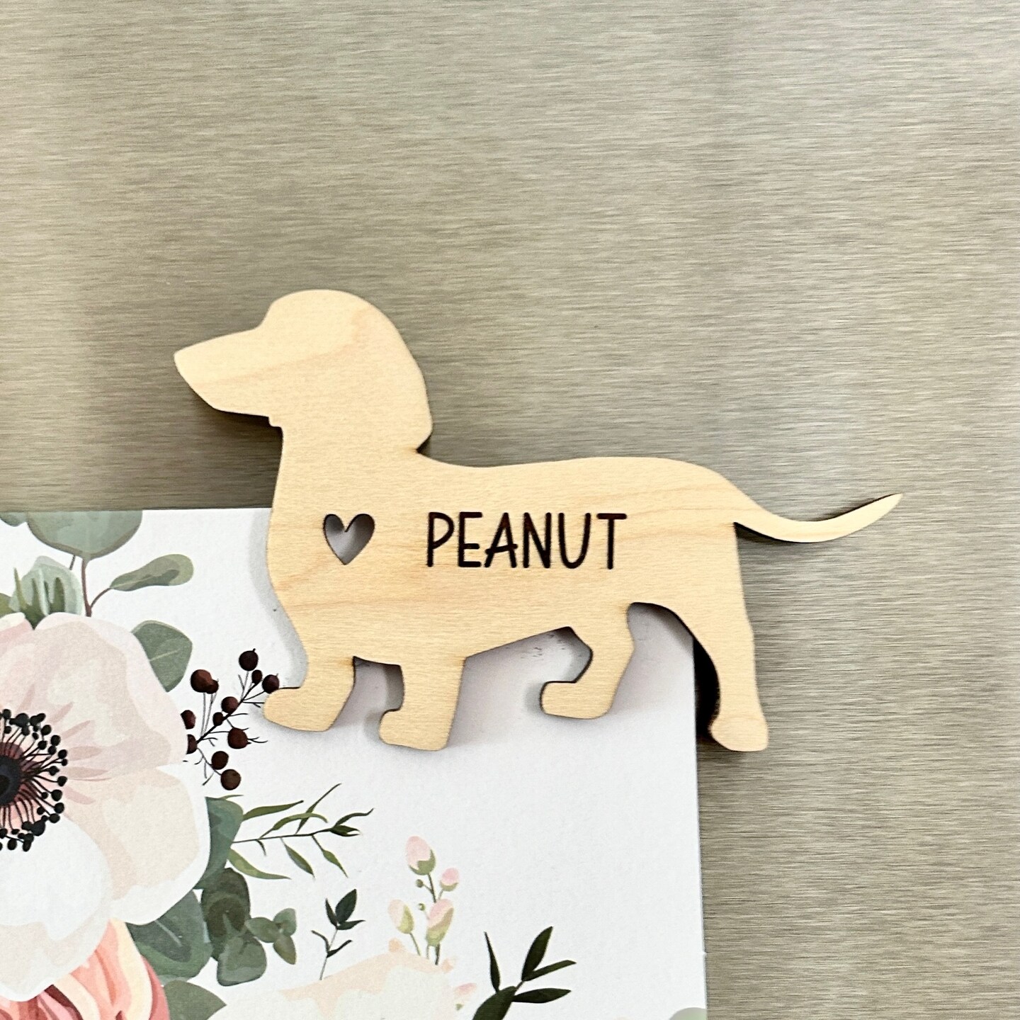 Dachshund Magnet, Long Haired Dachshund, Wire Haired Dachshund