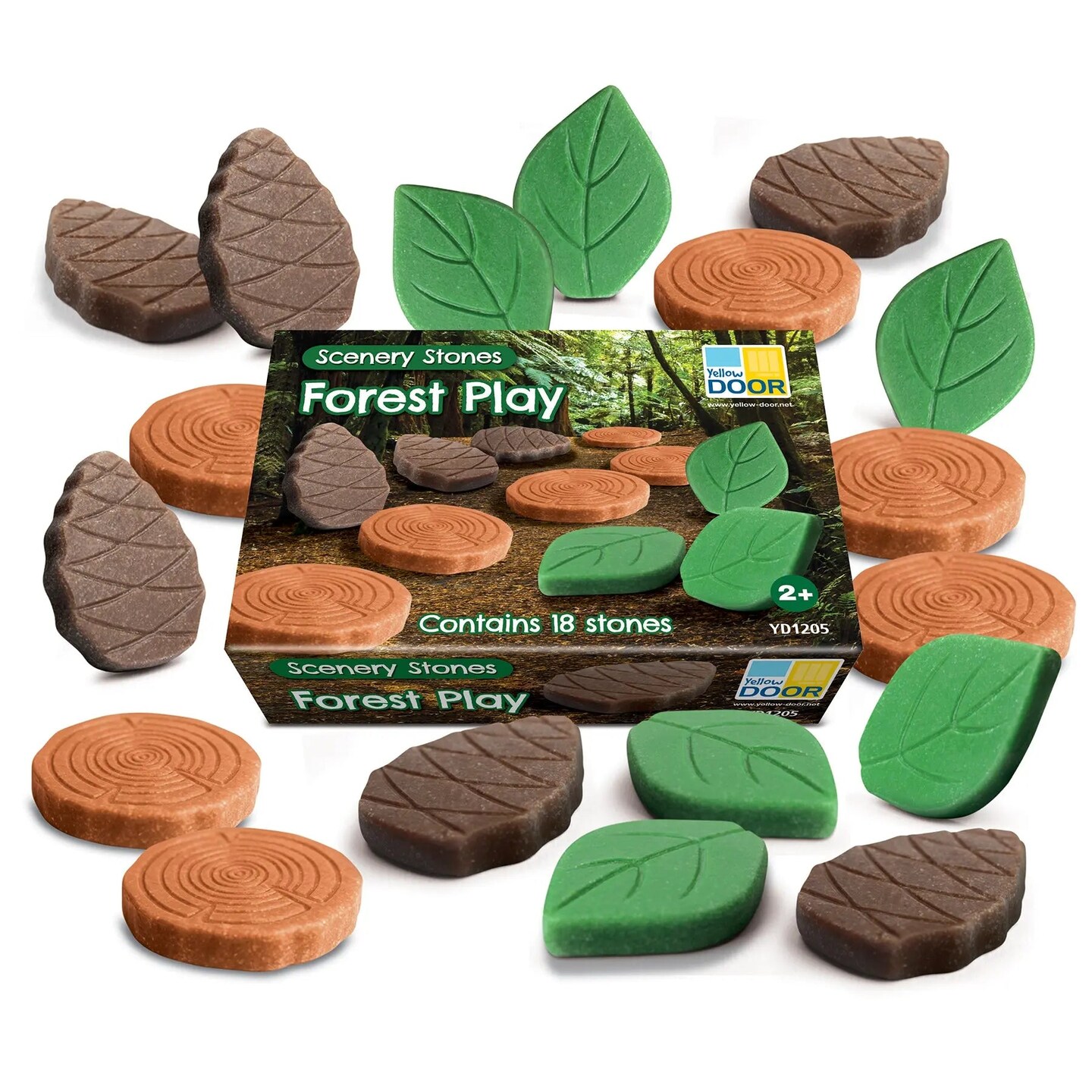Scenery Stones &#x2013; Forest Play, Set of 18