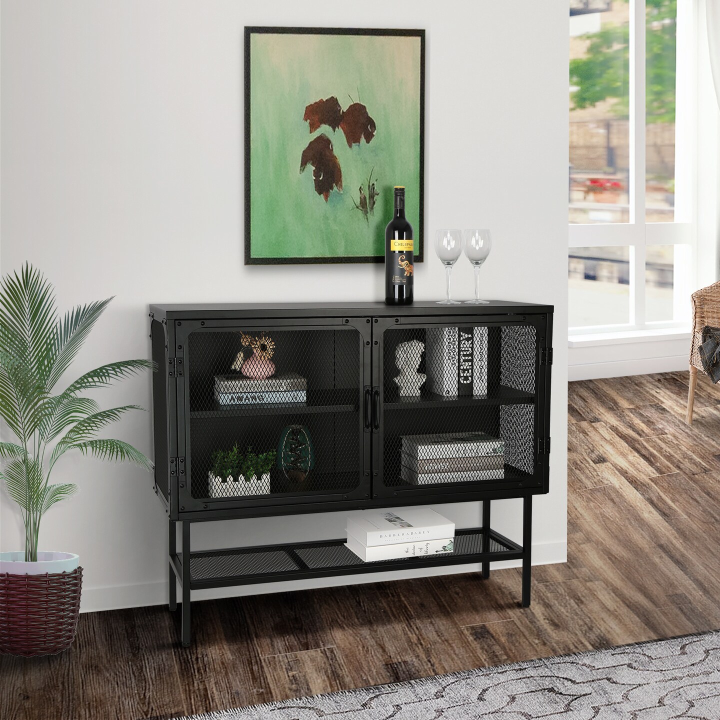 Vintage Corner Storage Cabinet - 63.93 | Elegantly Store with Charm