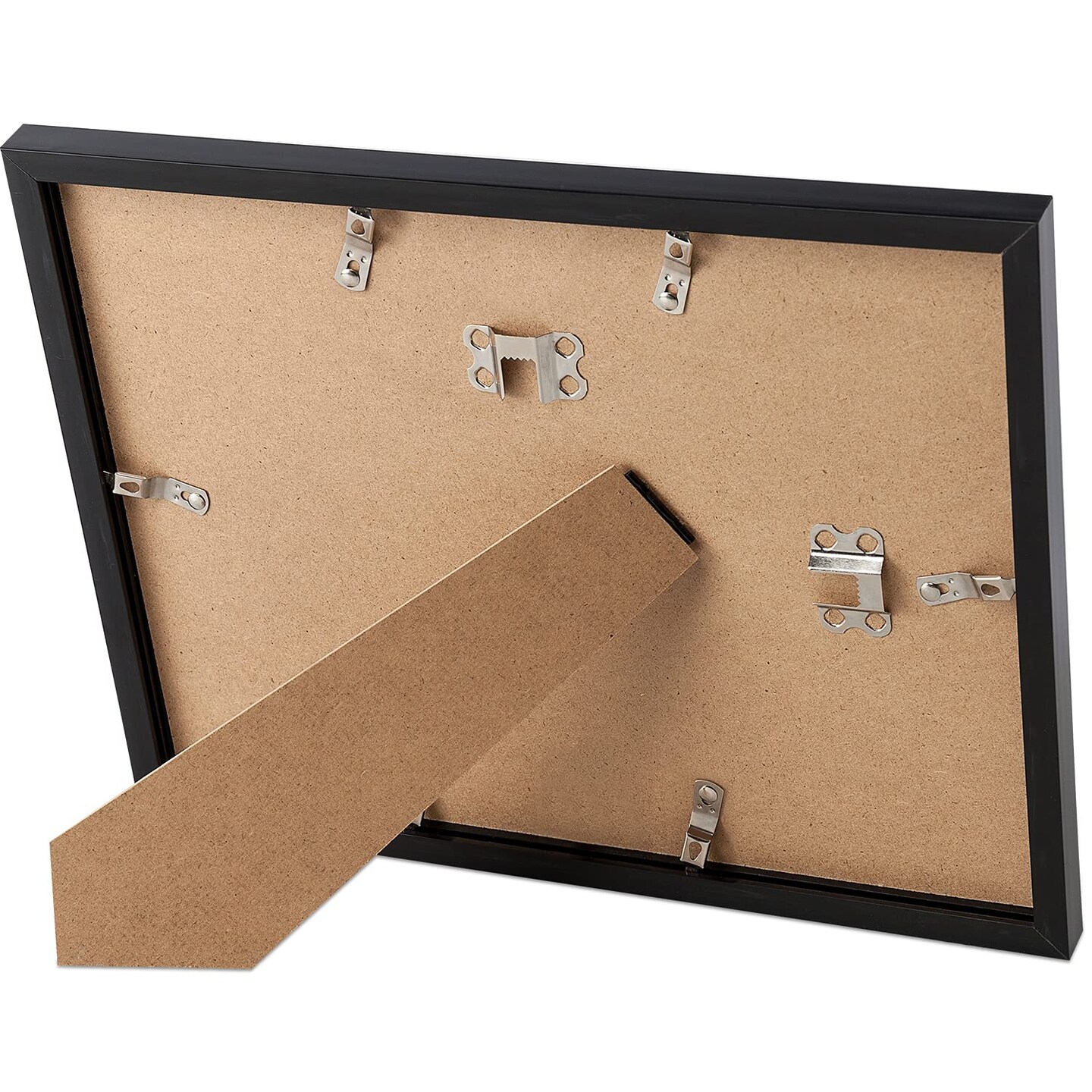 8.5x11 Picture Frame Certificate Document Frame with High Definition Glass,5 Pack Diploma Frames for Wall and Tabletop,Black