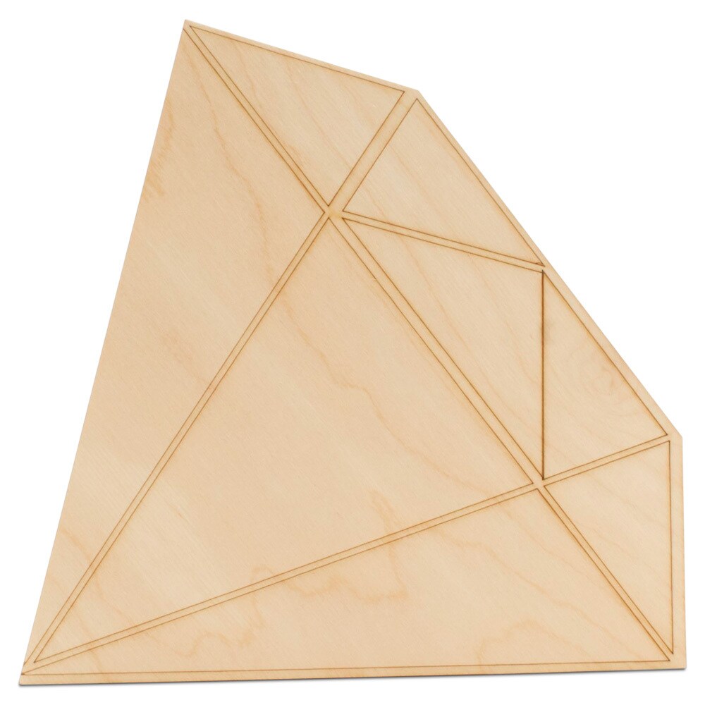 Diamond Wood Cutout, From 4&#x201D;-23&#x201D;, Valentine Craft/Decor | Woodpeckers