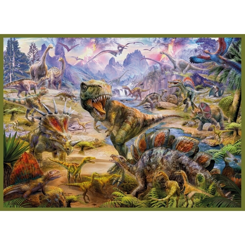 18 Dinosaurs Poster Print By Jan Patrick