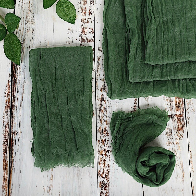 10 Cheesecloth Gauze Cotton Dinner Table Napkins