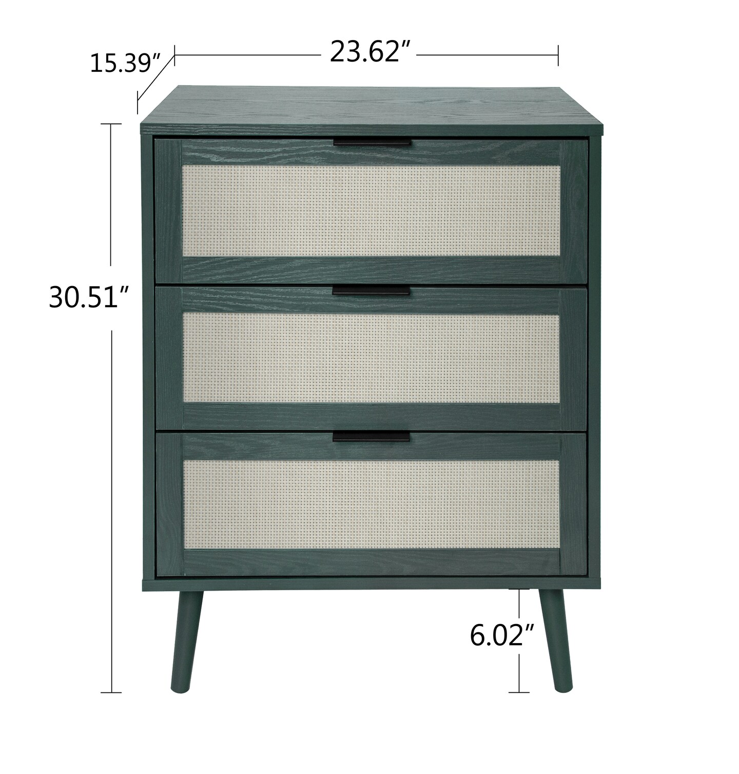 Moisture-Proof 3 Drawer Cabinet - 47.4 | Upgrade Storage