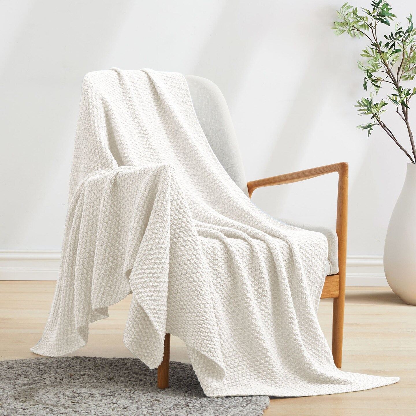 Peace Nest Super Soft Throw Blanket Lightweight Bed Blanket All Season Use