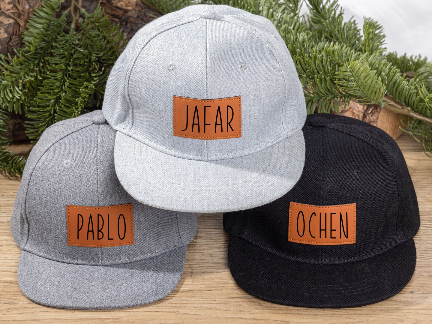 Custom Toddler Hat Personalized Toddler Hat Signature Hat Leather Patch Engraved Infant Hat